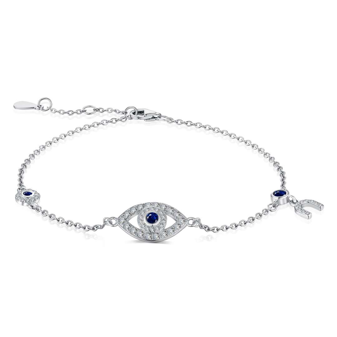[Royal Jewellery]Dainty Eye Shape Necklace