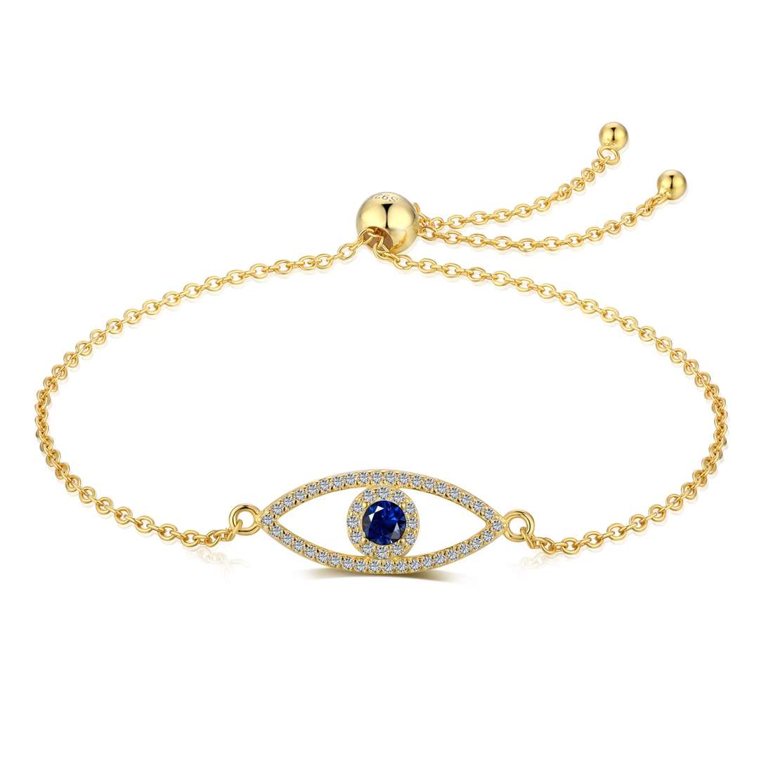 [Royal Jewellery]Devil's Eye Hollow Design Bracelet