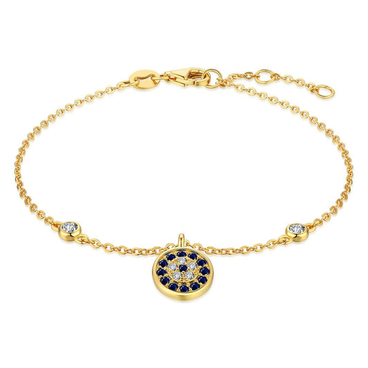 [Royal Jewellery]Devil's Eye Round Shape Bracelet