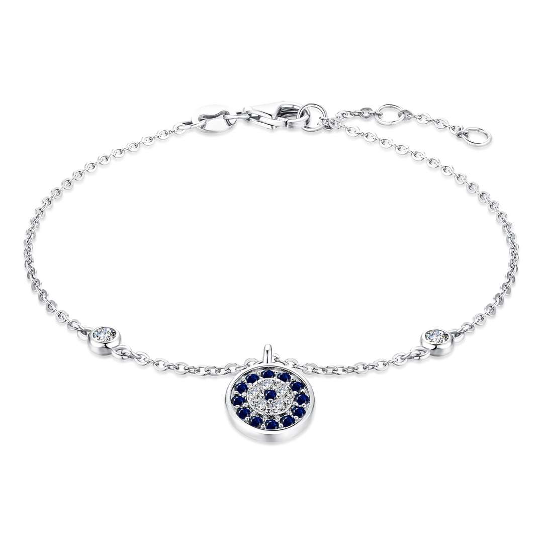 [Royal Jewellery]Devil's Eye Round Shape Bracelet