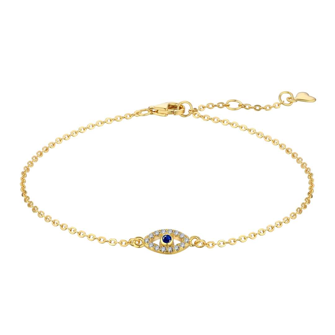 [Royal Jewellery]Evil Eye Shape Necklace