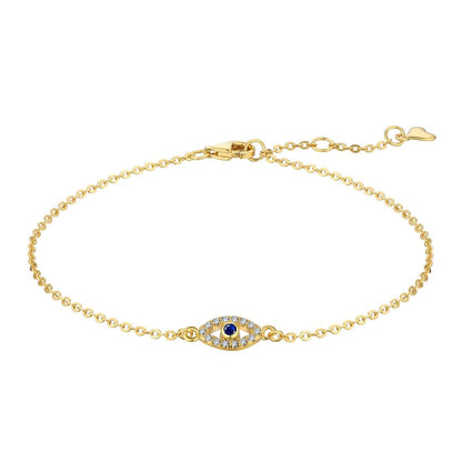 [Royal Jewellery]Evil Eye Shape Necklace