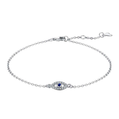[Royal Jewellery]Evil Eye Shape Necklace