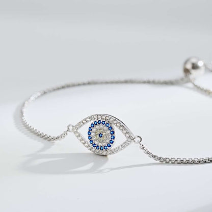 [Royal Jewellery]Dazzling Eye Shape Necklace