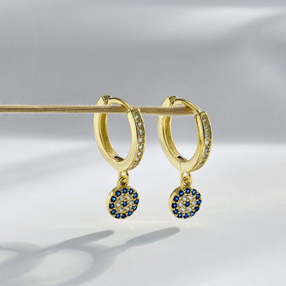 [Royal Jewellery]Unique Devil Eye Earrings