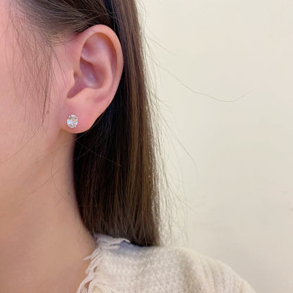 [Royal Jewellery]Oval Classic Dignified Elegant Earrings