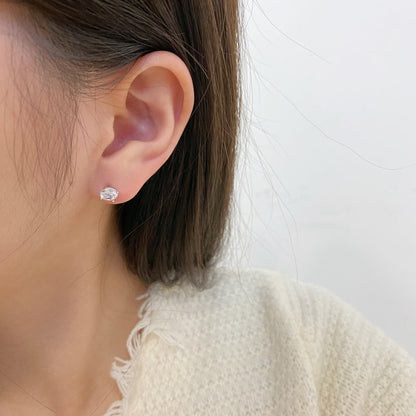 [Royal Jewellery]Unique Round Shape Earrings