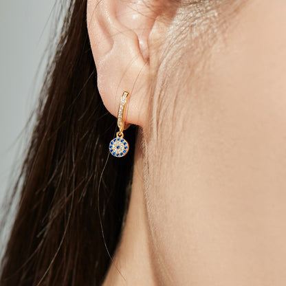 [Royal Jewellery]Unique Devil Eye Earrings