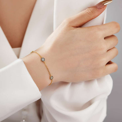 [Royal Jewellery]Delicate Round Shape Pendent Necklace