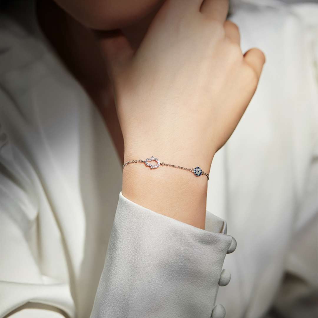 [Royal Jewellery]Gost Shape & Round Shape Necklace