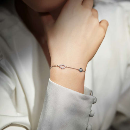 [Royal Jewellery]Gost Shape & Round Shape Necklace