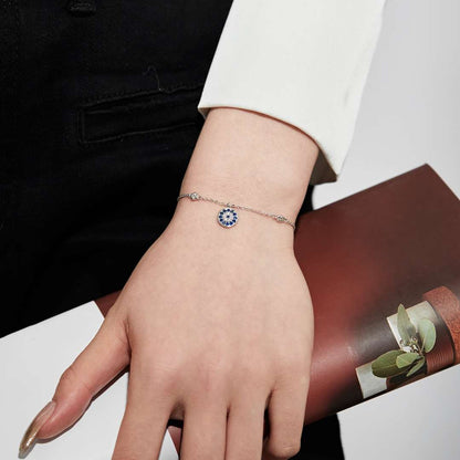 [Royal Jewellery]Devil's Eye Round Shape Bracelet
