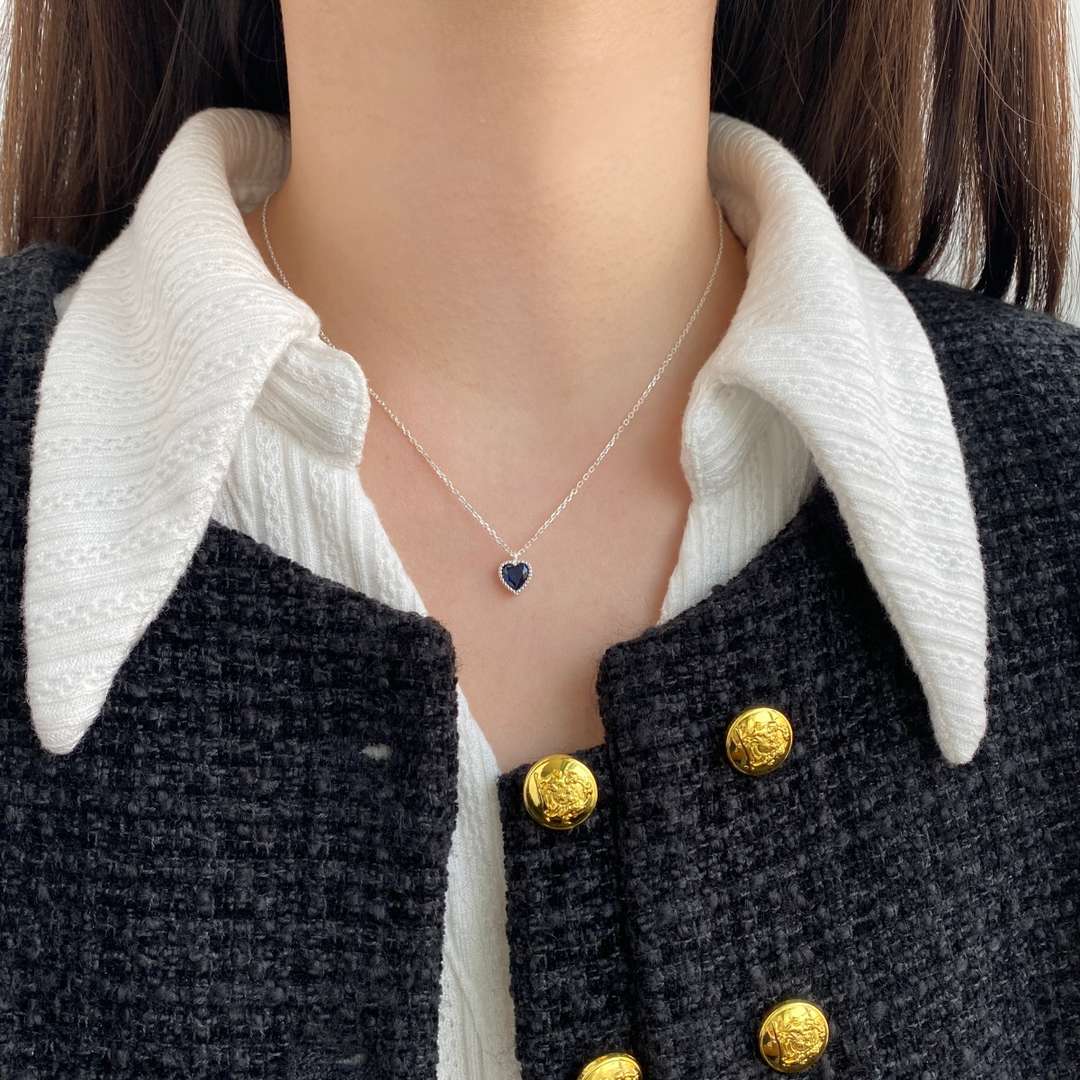 [Royal Jewellery]Ornate Heart Shape Necklace