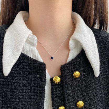 [Royal Jewellery]Ornate Heart Shape Necklace