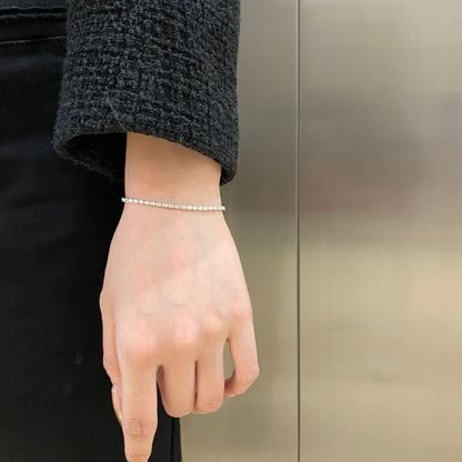 [Royal Jewellery]Elegant Emerald Cut Daily Bracelet