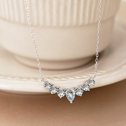 [Royal Jewellery]Dainty Colorful Heart Necklace