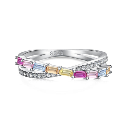 [Royal Jewellery]Energetic Elegant Radiant Cut Party Ring
