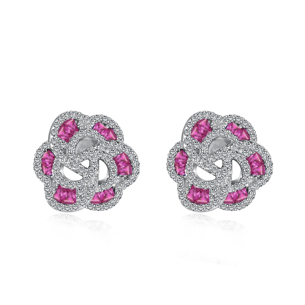 [ROYAL]Exquisite Flower Shape Daily Earrings