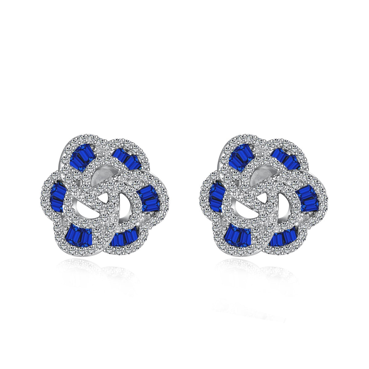 [ROYAL]Exquisite Flower Shape Daily Earrings