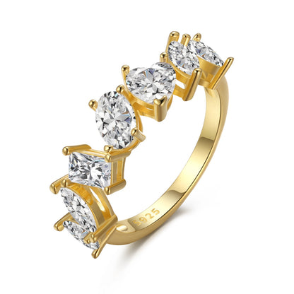 [Royal Jewellery]Delicate Multi Cut Ring