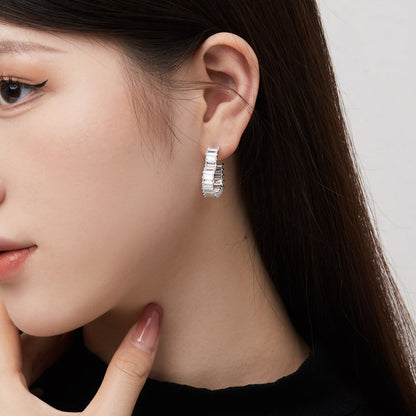 [Royal Jewellery]Radiant Heart Cutout Earrings