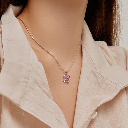 [Royal Jewellery]Gorgeous Multi Colorful Necklace
