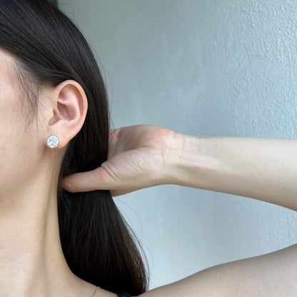 [ROYAL]Delicate Radiant Oval Cut Daily Earrings