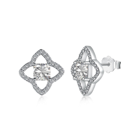 [Royal Jewellery]Elegant Star Shape Princess Cut Daily Earrings