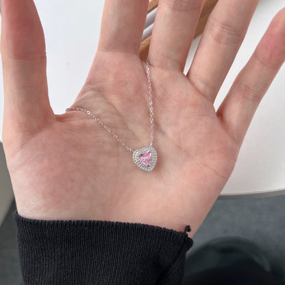 [Royal Jewellery]Exquisite Heart Shape Necklace