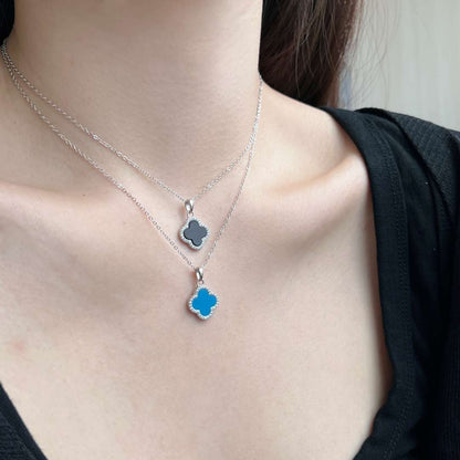 [Royal Jewellery]Dainty Flower Shape Necklace