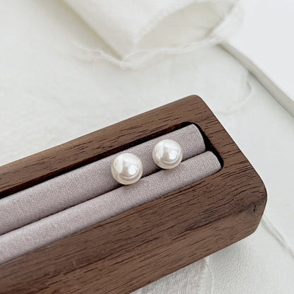 [Royal Jewellery]Delicate Pearl Earrings