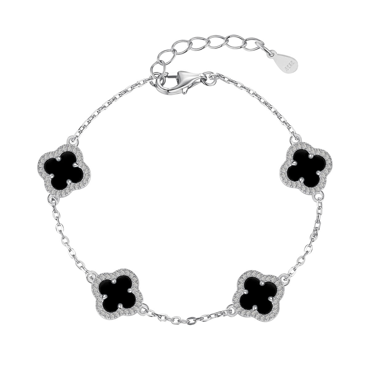[Royal Jewellery]Four-Leaf Clover Exquisite Bracelet
