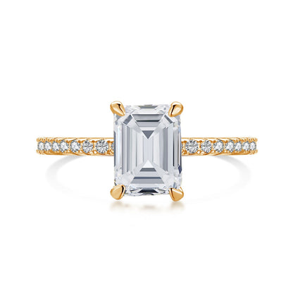 [Royal Jewellery]2.0 Carat Scintillating Ornate Radiant Cut Party Ring