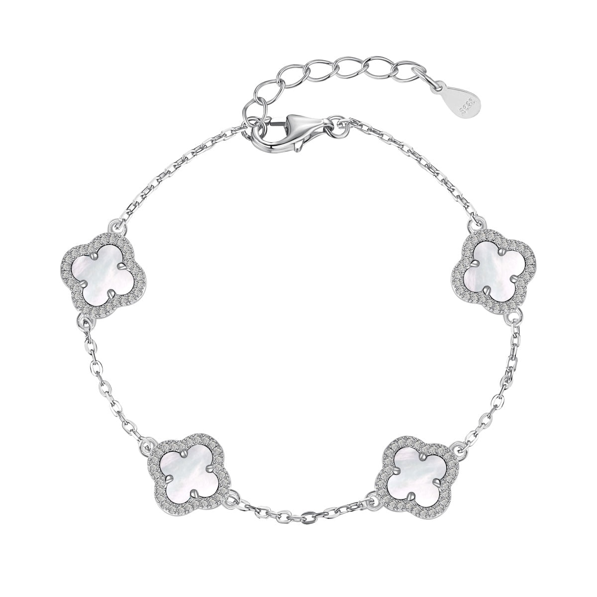[Royal Jewellery]Four-Leaf Clover Exquisite Bracelet