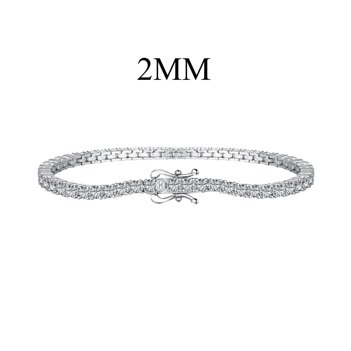 [Royal Jewellery]Dazzling Exquisite Round Cut Daily Bracelet