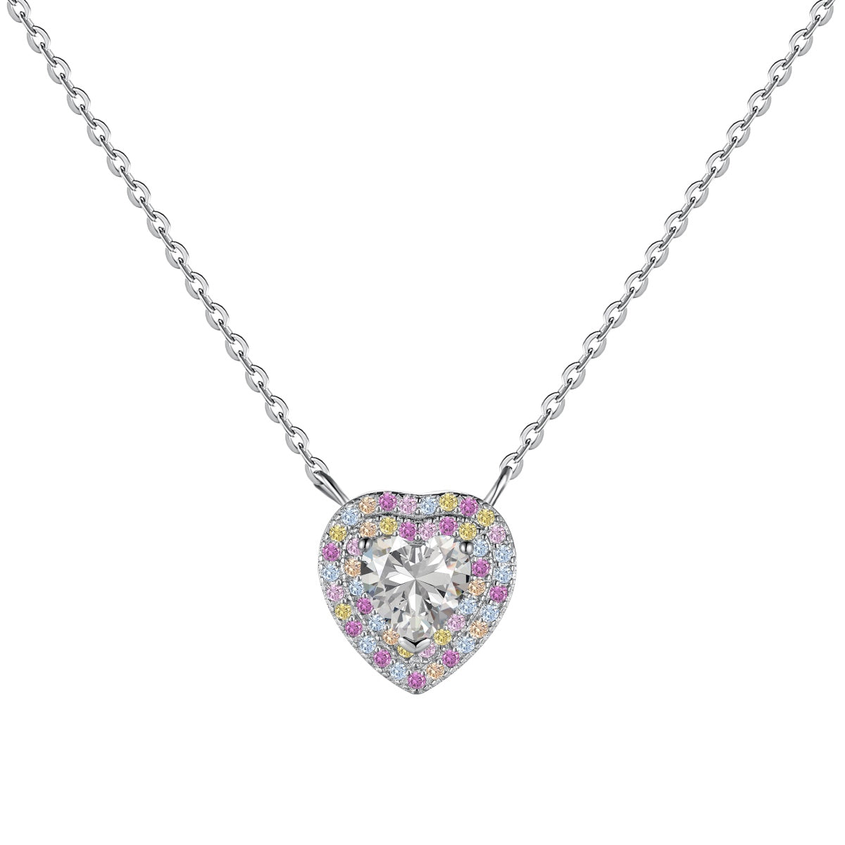 [Royal Jewellery]Exquisite Heart Shape Necklace