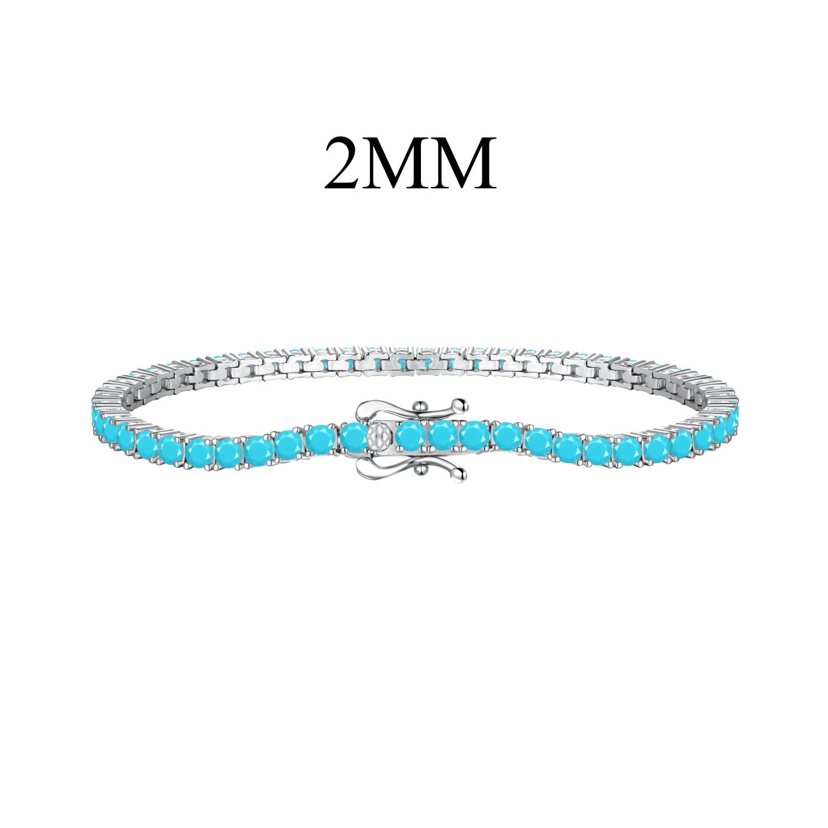 [Royal Jewellery]Dazzling Exquisite Round Cut Daily Bracelet