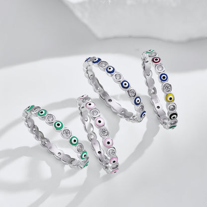 [Royal Jewellery]Sparkling Vibrant Round Shape Daily Ring