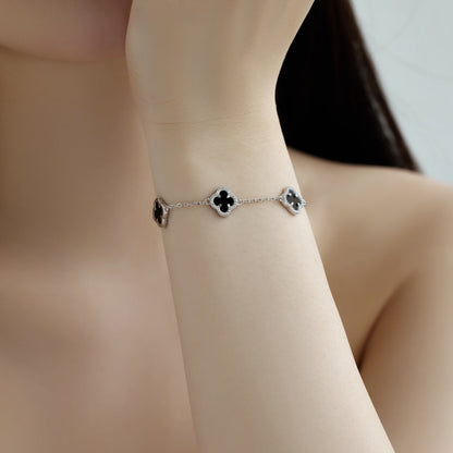 [Royal Jewellery]Four-Leaf Clover Exquisite Bracelet