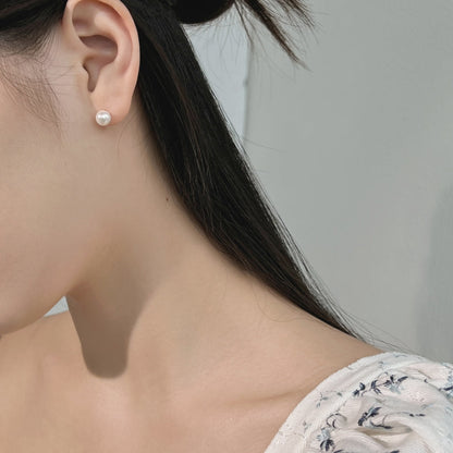 [Royal Jewellery]Delicate Pearl Earrings