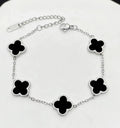[Royal&Vicky]TRIPLE-CLOVER MOISSANITE BRACELETS