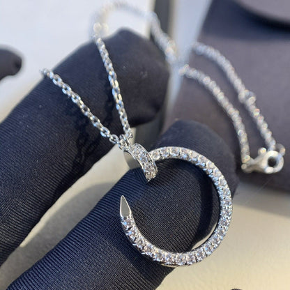 [ROYAL]JUSTE NECKLACE SILVER DIAMONDS