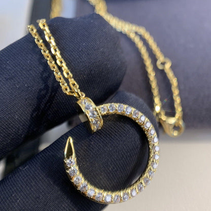 [ROYAL]JUSTE NECKLACE GOLD DIAMONDS