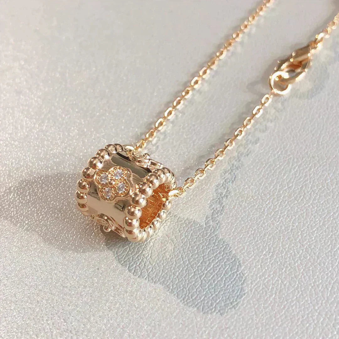 [ROYAL]PERLEE PEDANT NECKLACE GOLD / ROSE GOLD