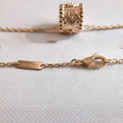 [ROYAL]PERLEE PEDANT NECKLACE GOLD / ROSE GOLD