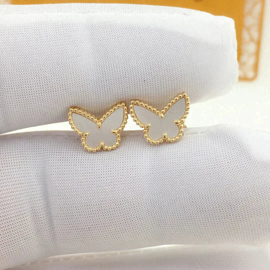 [ROYAL]SWEET BUTTERFLY MOP EARSTUDS