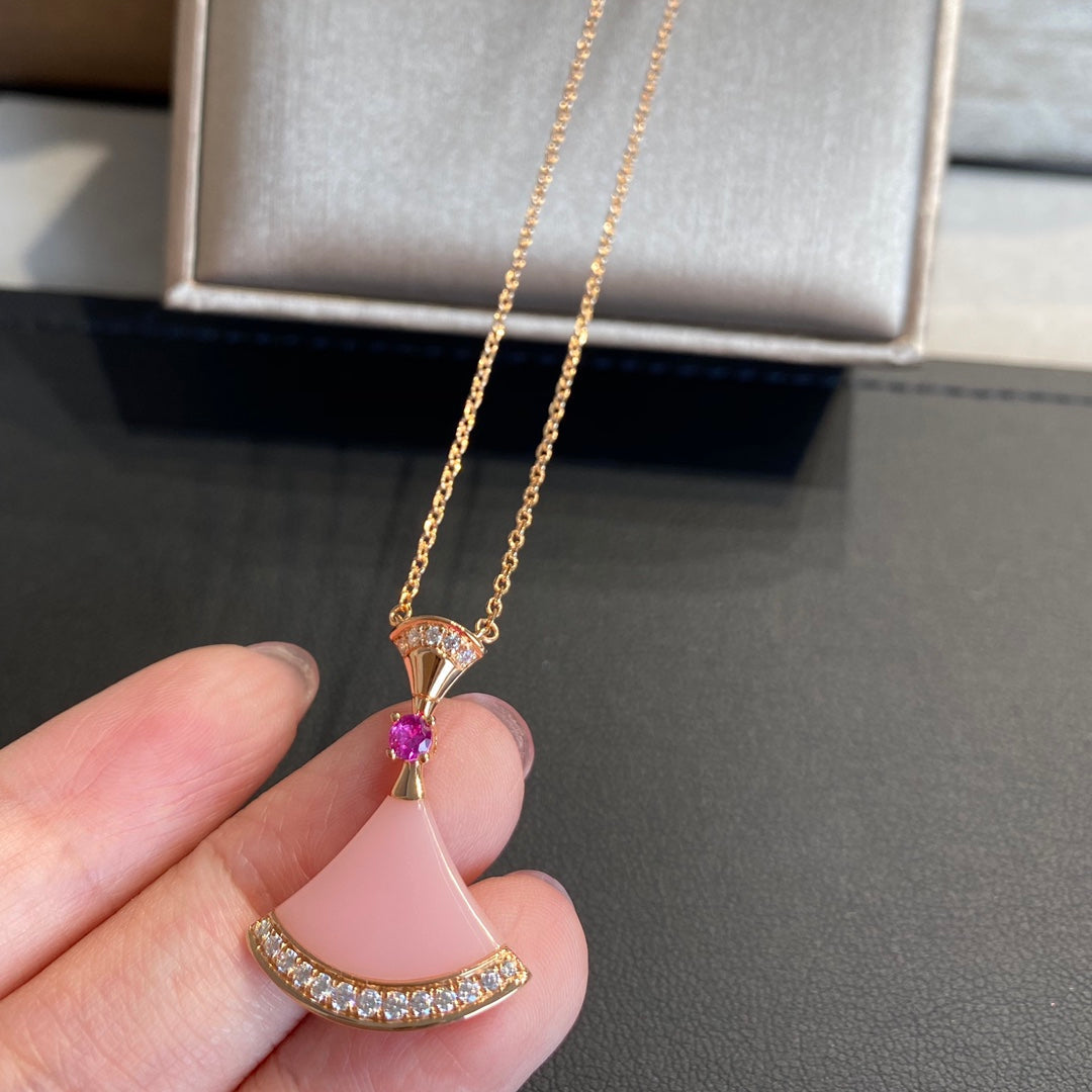 [ROYAL]DREAM NECKLACE PINK OPAL