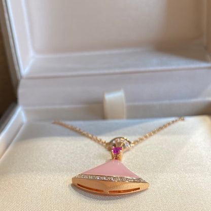 [ROYAL]DREAM NECKLACE PINK OPAL