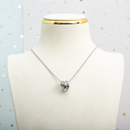 [ROYAL]SERPENTI SILVER NECKLACE DIAMOND