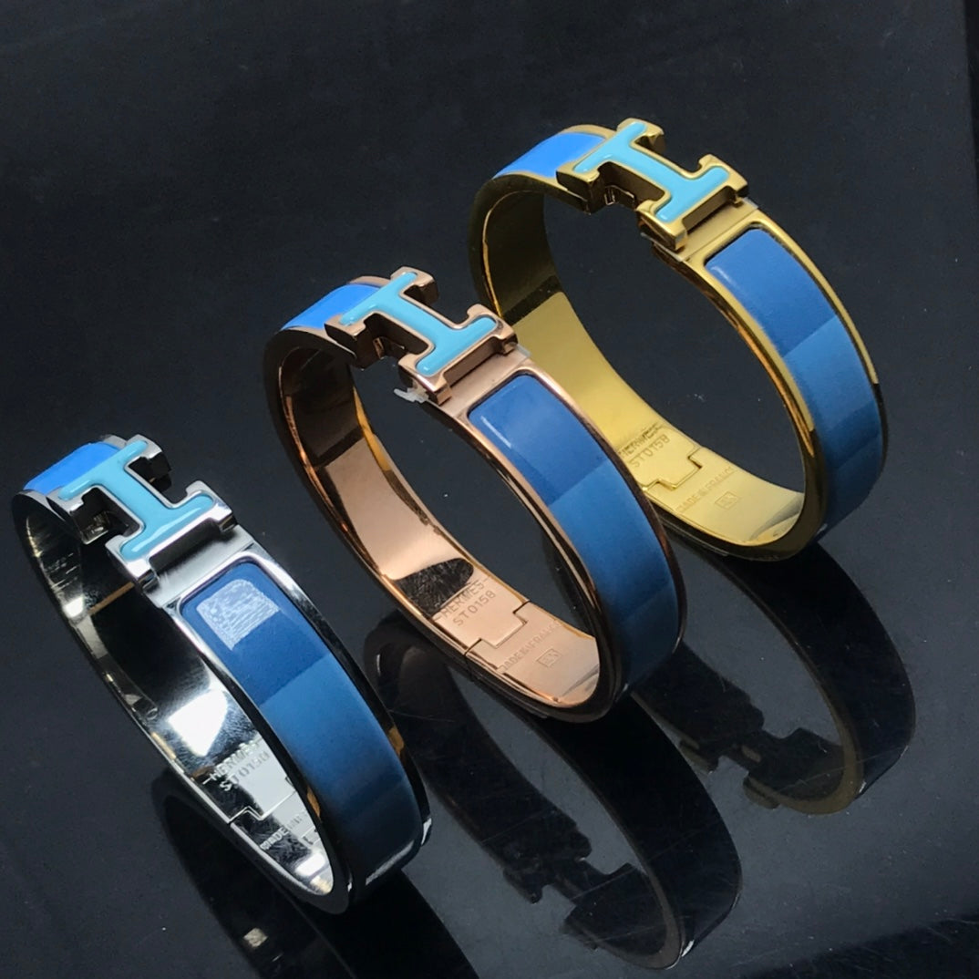 [Royal Jewellery]H BRACELET BLUE RAINBOW CERAMIC